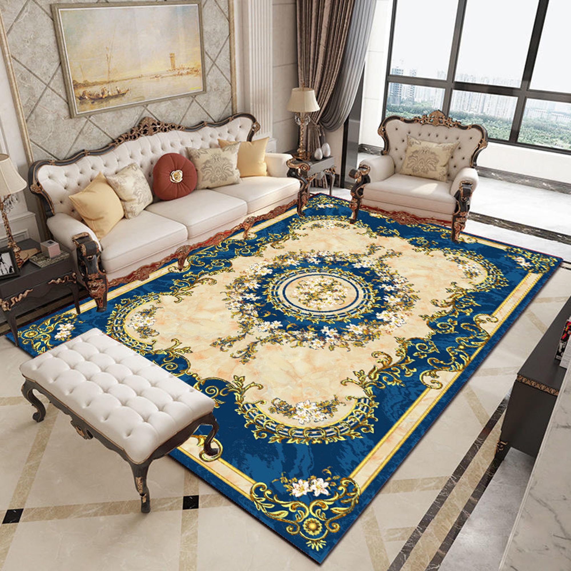 Tapis de sol lavable et antidérapant fini les glissades salon