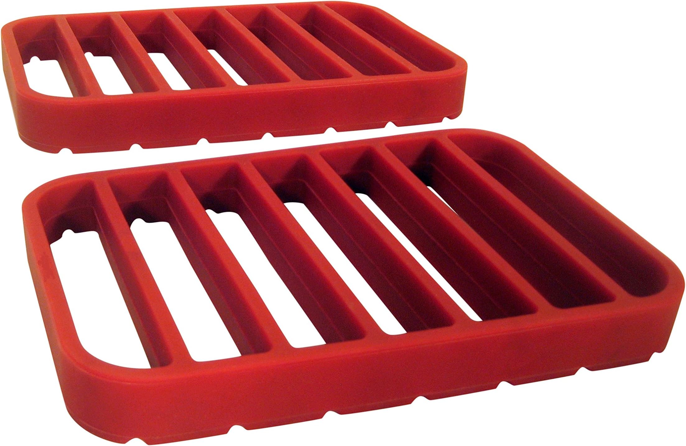 Silicone Roasting Rack Set, 2 Racks Per Package