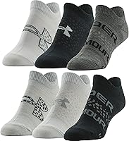 Vista 1 de Under Armour Women's Essential 2.0 Lightweight No Show Socks, 6-Pairs