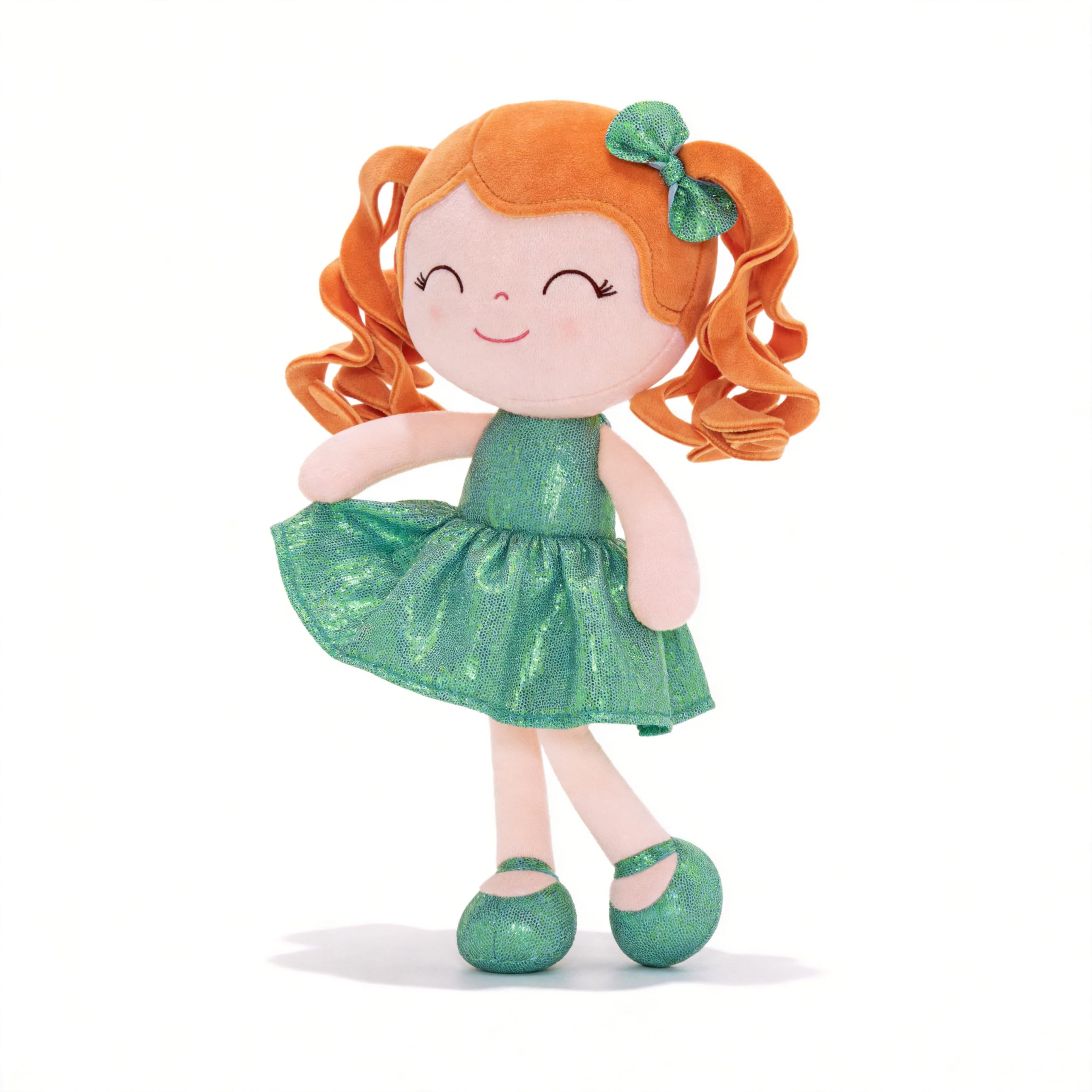 Gloveleya Doll Pit Strip Fingerprint Dots Green