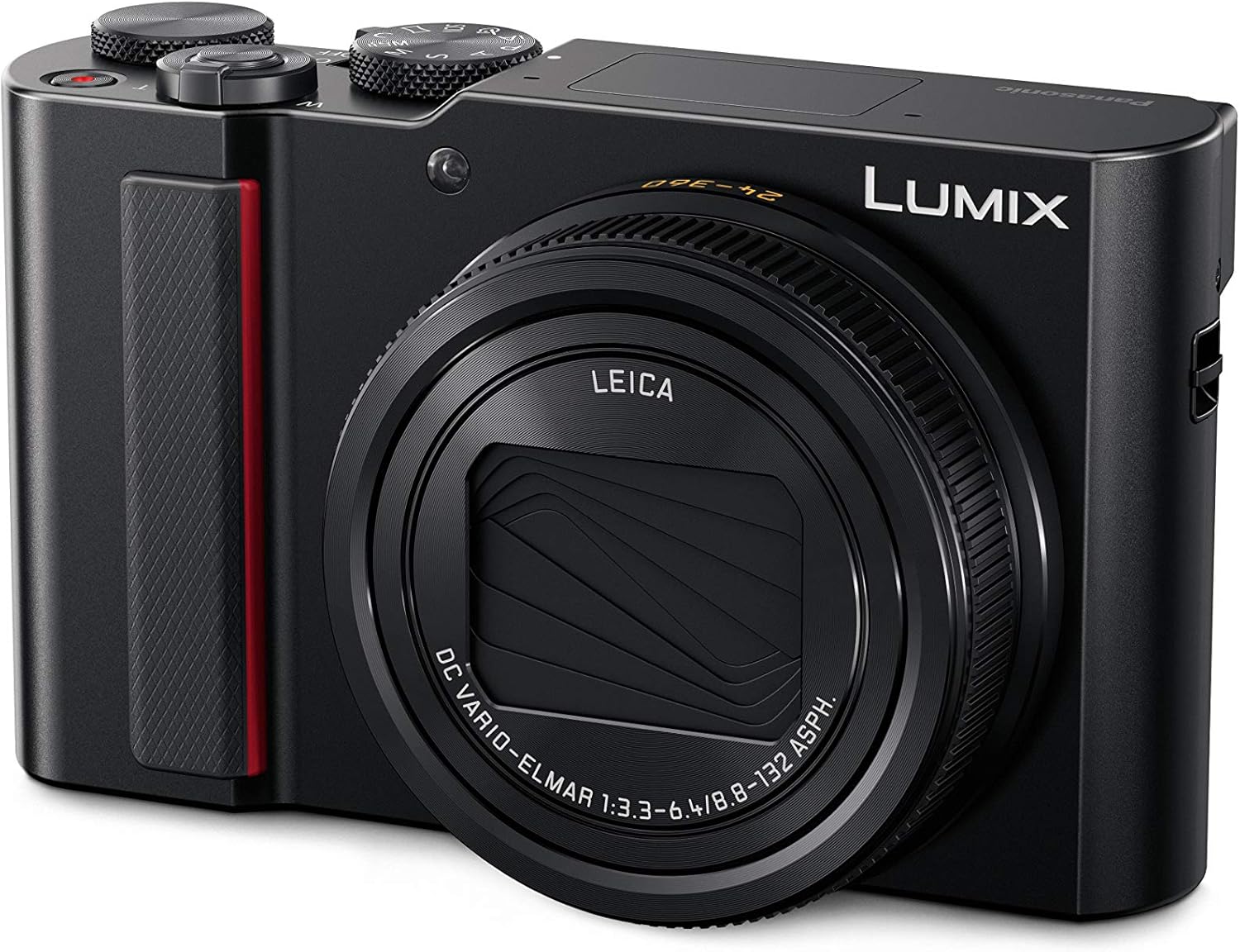 Panasonic LUMIX DC-TZ200EG-K Fotocamera Compatta 20 MP, Sensore da 1, 4K Photo e 4K Video, Nero