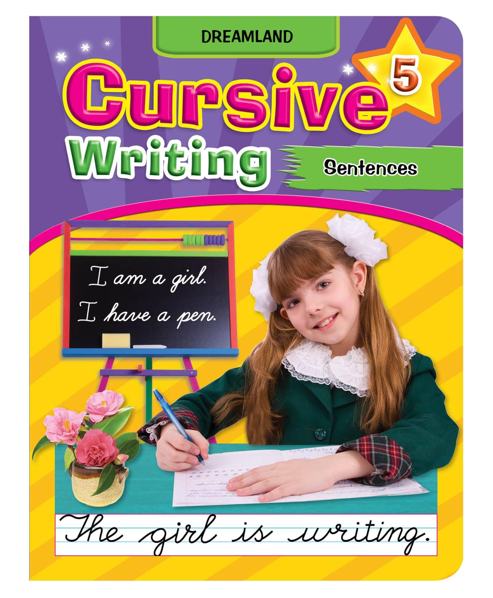 Dreamland Publications Cursive Writing Book (Sentences) Part 5