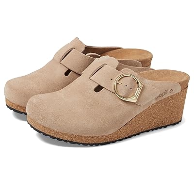 Birkenstock Papillio by Birkenstock Fanny Wedge Clog Suede Women