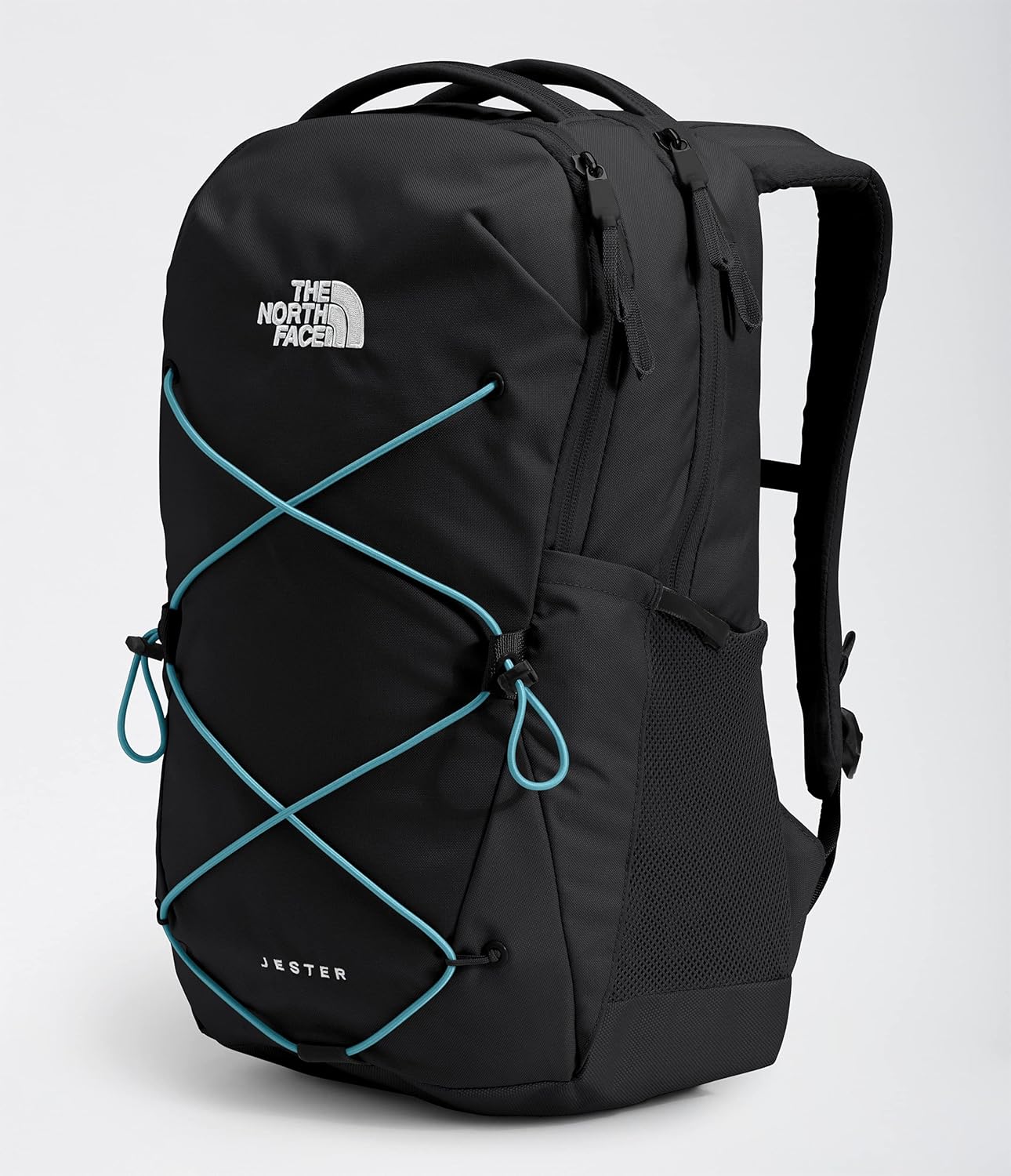 THE NORTH FACE Women's Every Day Jester Laptop Backpack, TNF Black/Maui Blue, One Size