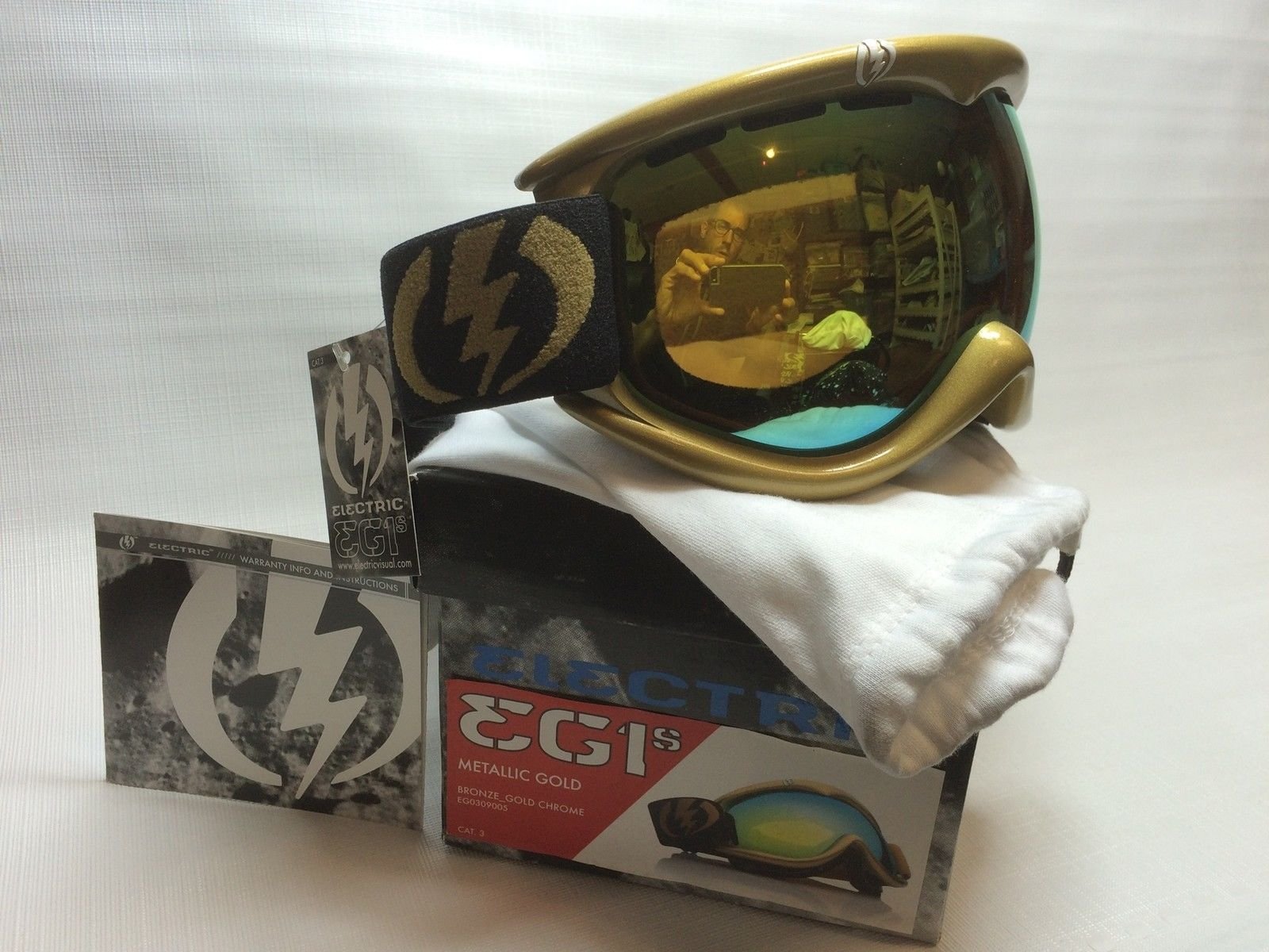 Amazon | メタリックゴールドElectric eg1sメタリックゴールドミラー