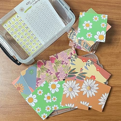 Miniatura 2 de Libro de presupuesto con sobres de efectivo, sobres de relleno de efectivo, carpeta de desafío de 100 sobres, kit de desafío de sobres