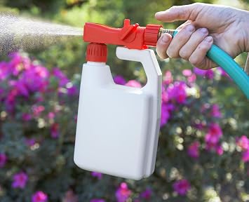 Hose-end Sprayer - 20:1 Ratio - 32oz Re-usable, Multipurpose