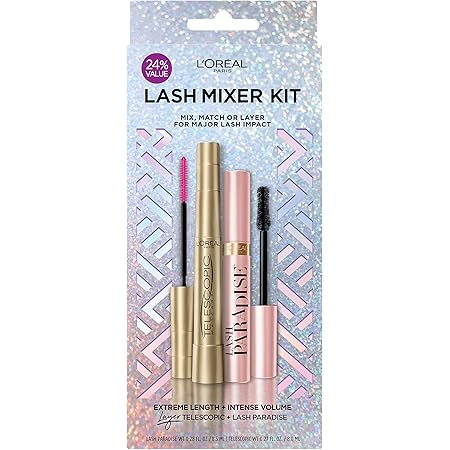 Amazon.com : L'Oreal Paris Cosmetics Voluminous Lash Paradise Mascara ...