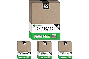 Chipboard Book Binding Sheets: Craft Paper for Picture Frame Backing and Bookbinding Projects