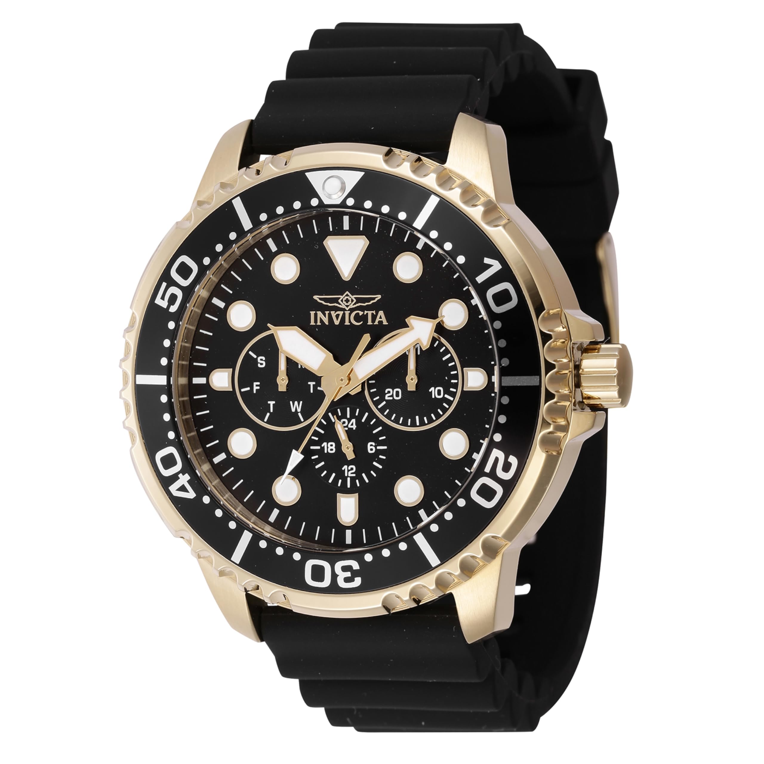Invicta Pro Diver Edelstahl Herren Quarzuhrwerk - 48mm