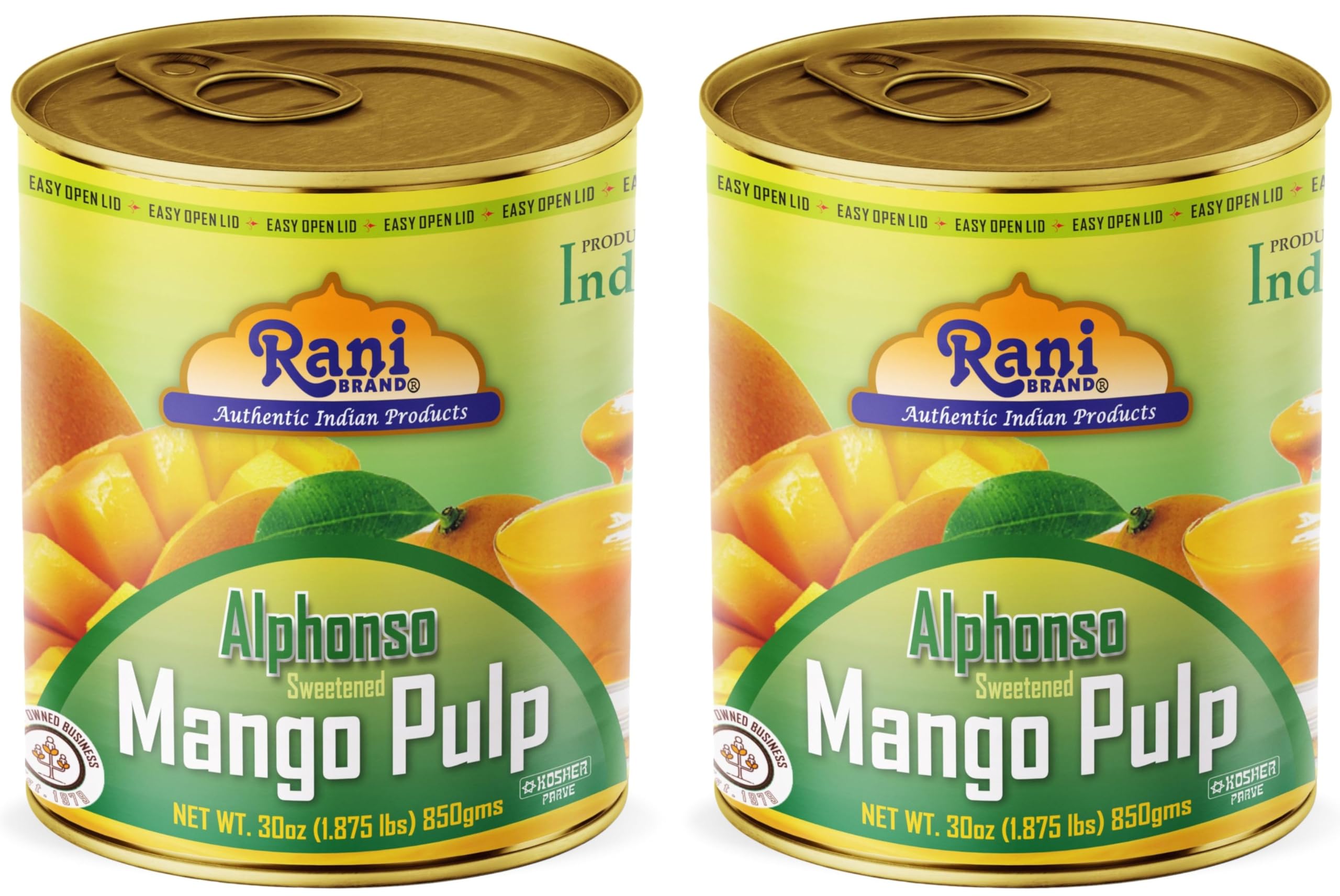 Rani Brand Authentic Indian Products Rani Mango Pulp Puree - dried fruits and vegetables | Mubboo