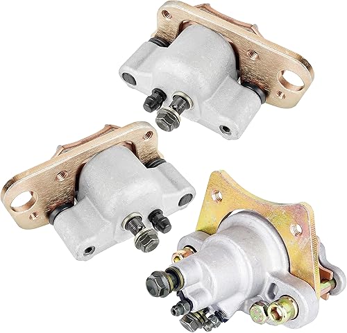 Miniatura 6 de Caltric Pinza de freno delantera y trasera con pastillas de freno compatible con Polaris Scrambler 500 4x4 2x4 2005-2009
