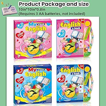 ABC Sound Books Interactive Electronic Learning Books for