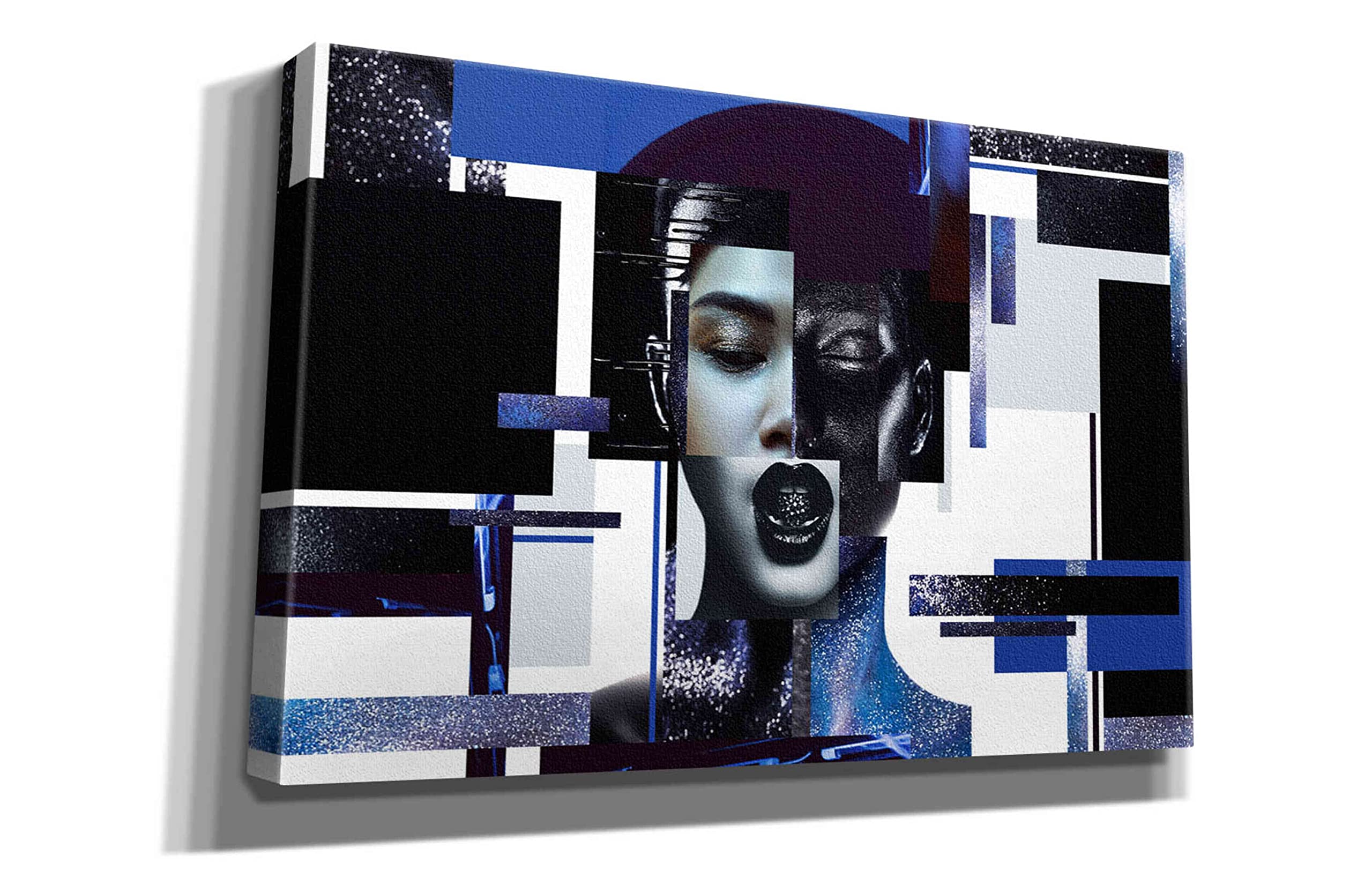 Epic Graffiti 'Deconstructed Beauty' by Epic Portfolio, Giclee Canvas Wall Art, 40