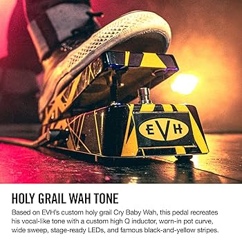 ギター Dunlop Cry Baby Eddie Van Halen Wah EVH CRY BABY® EVH WAH - Dunlop