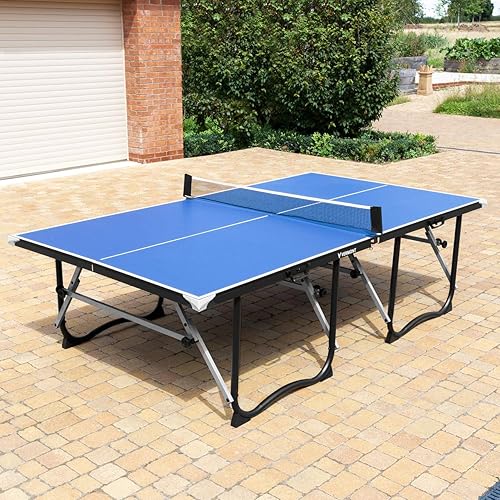 Vermont Mesa de ping pong plegable - Tenis de mesa portátil prémium | Montaje rápido