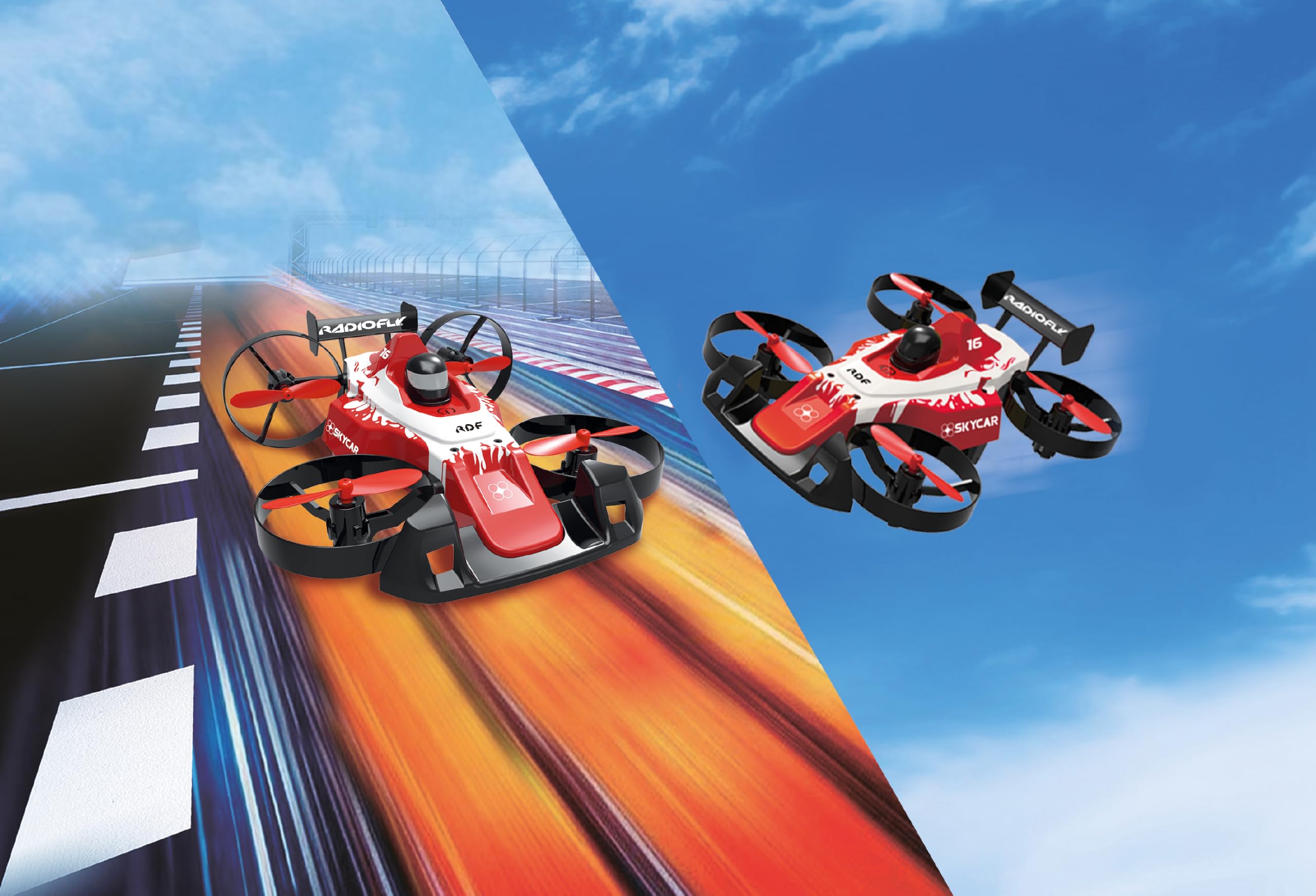 Radiofly - Skycar 2in1 Drone e Auto RC 2.4 GHz