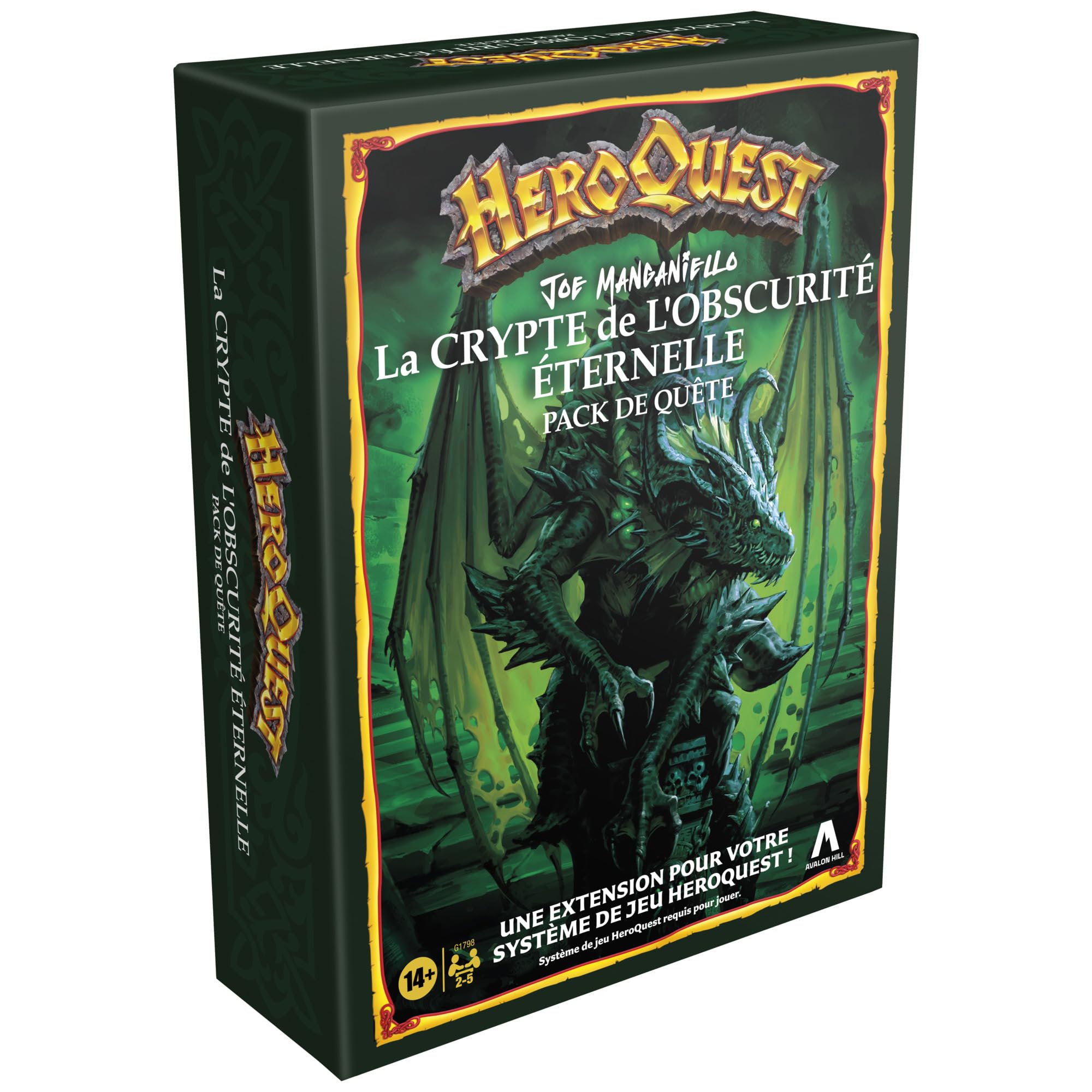 Avalon Hill HEROQUEST Crypt of Perpetual Darkness