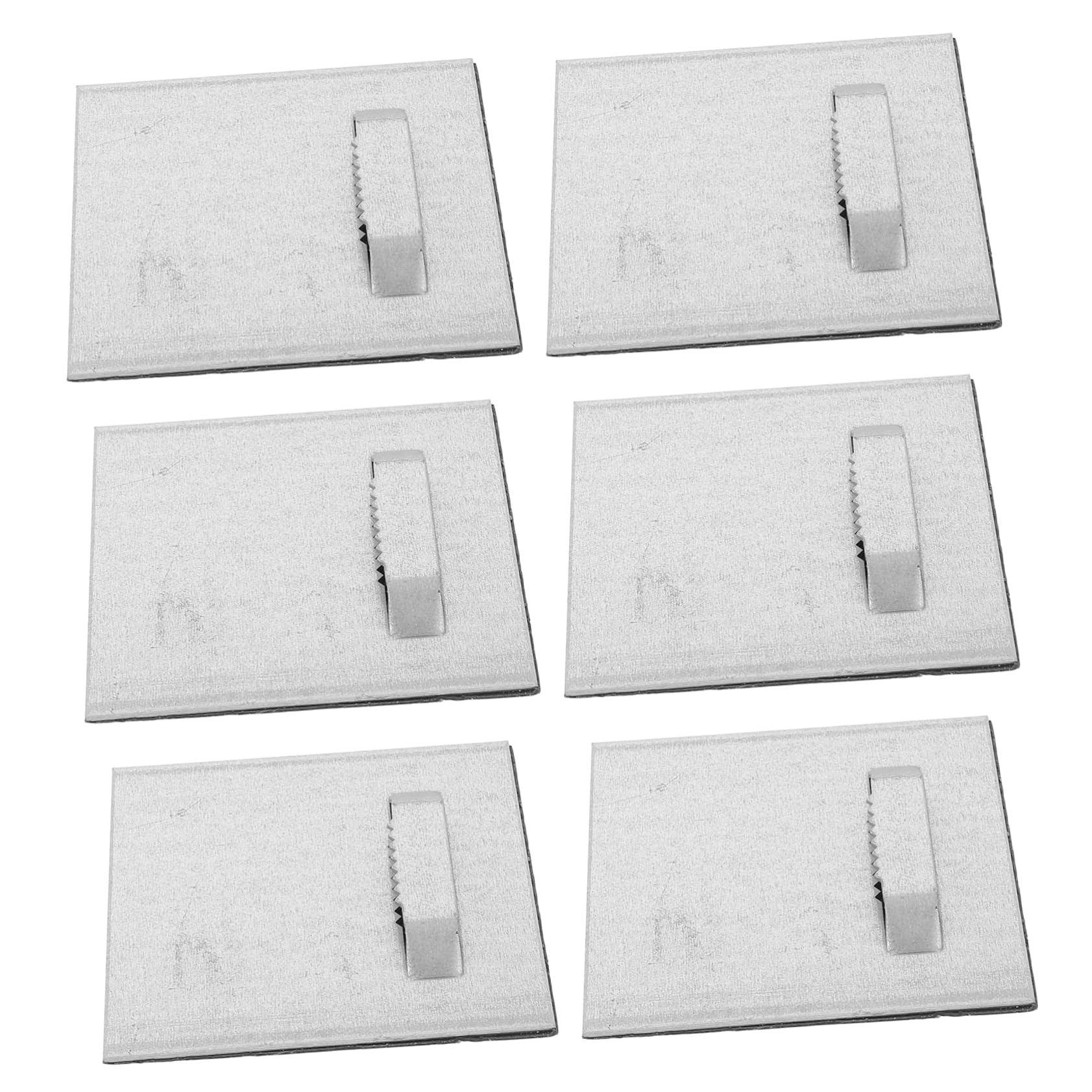Fixations pour décoration intérieure de maison : 6 supports muraux autocollants cadres photos