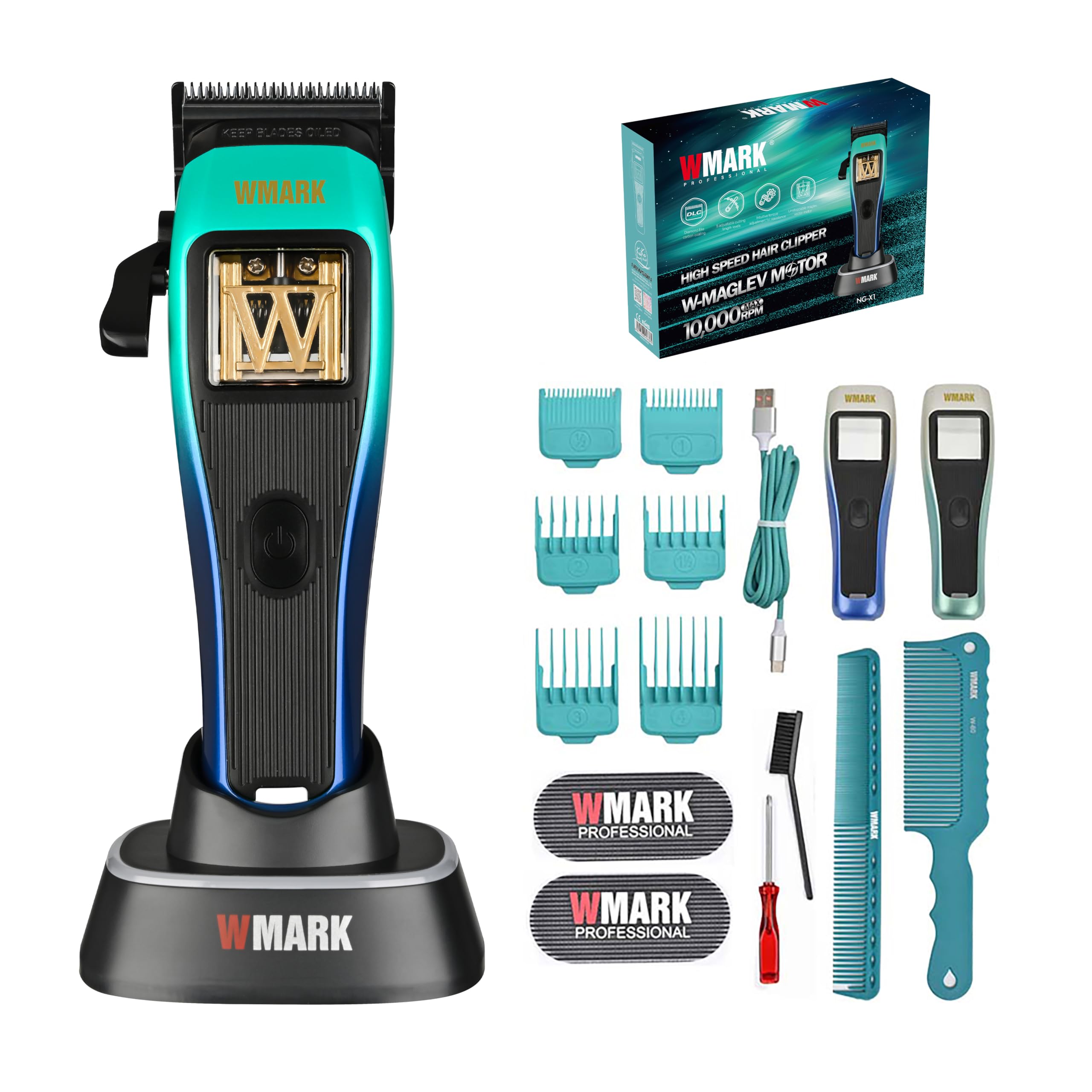 WMARK W-MAGLEV MOTOR バリカン Amazon.com: WMARK Professional Cordless Hair Clipper for Barbers