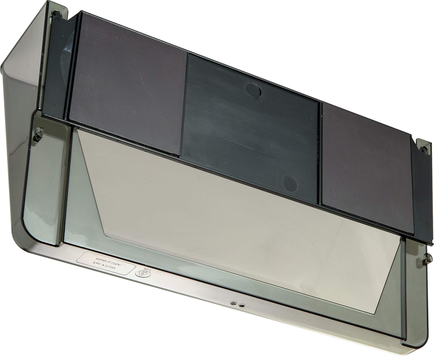 Officemate Magnetic Wall File Letter Size, Smoke (21451) : Hanging Wall Files : Office Products