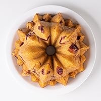 Vista 5 de Molde para pastel acanalado Baker's Secret, moldes para pastel, molde para pastel novedoso, moldes para pastel de aluminio fundido, 2 capas