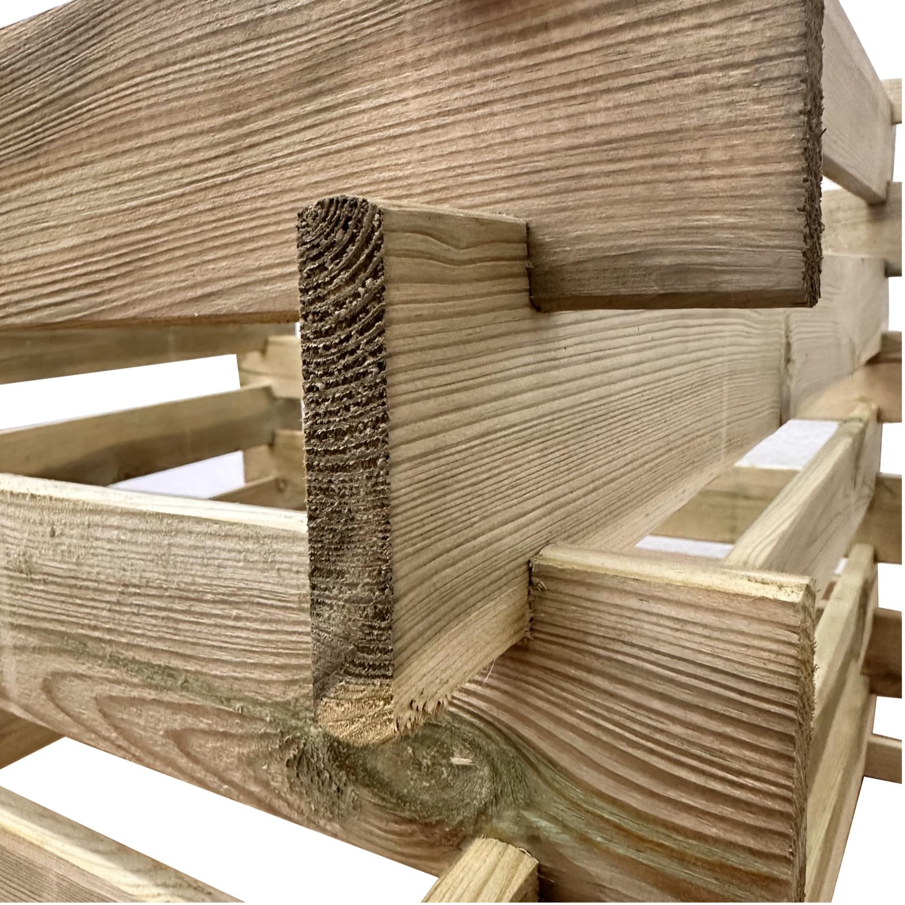 Compostiera In Legno 90x90x70cm - Compostaggio Naturale Per Il Tuo Giardino!