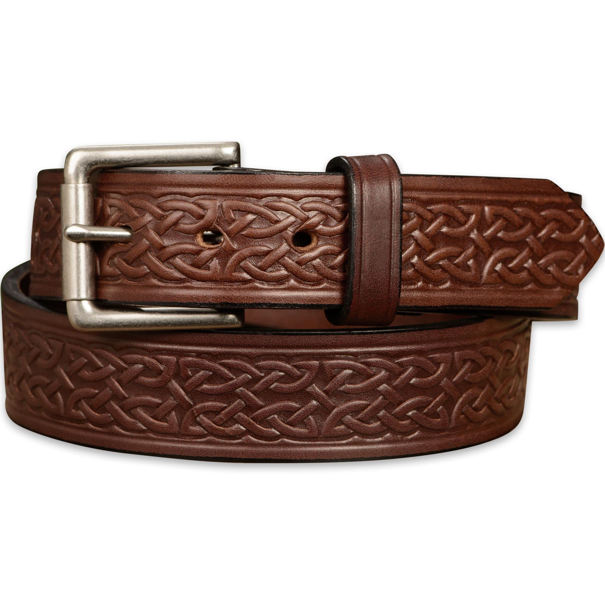 Bullhide Belts Mens Leather Belt for Work Casual Dress 1 50 Wide