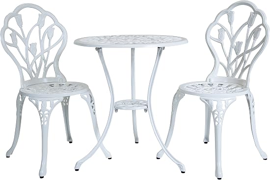 Ensemble table chaises de jardin