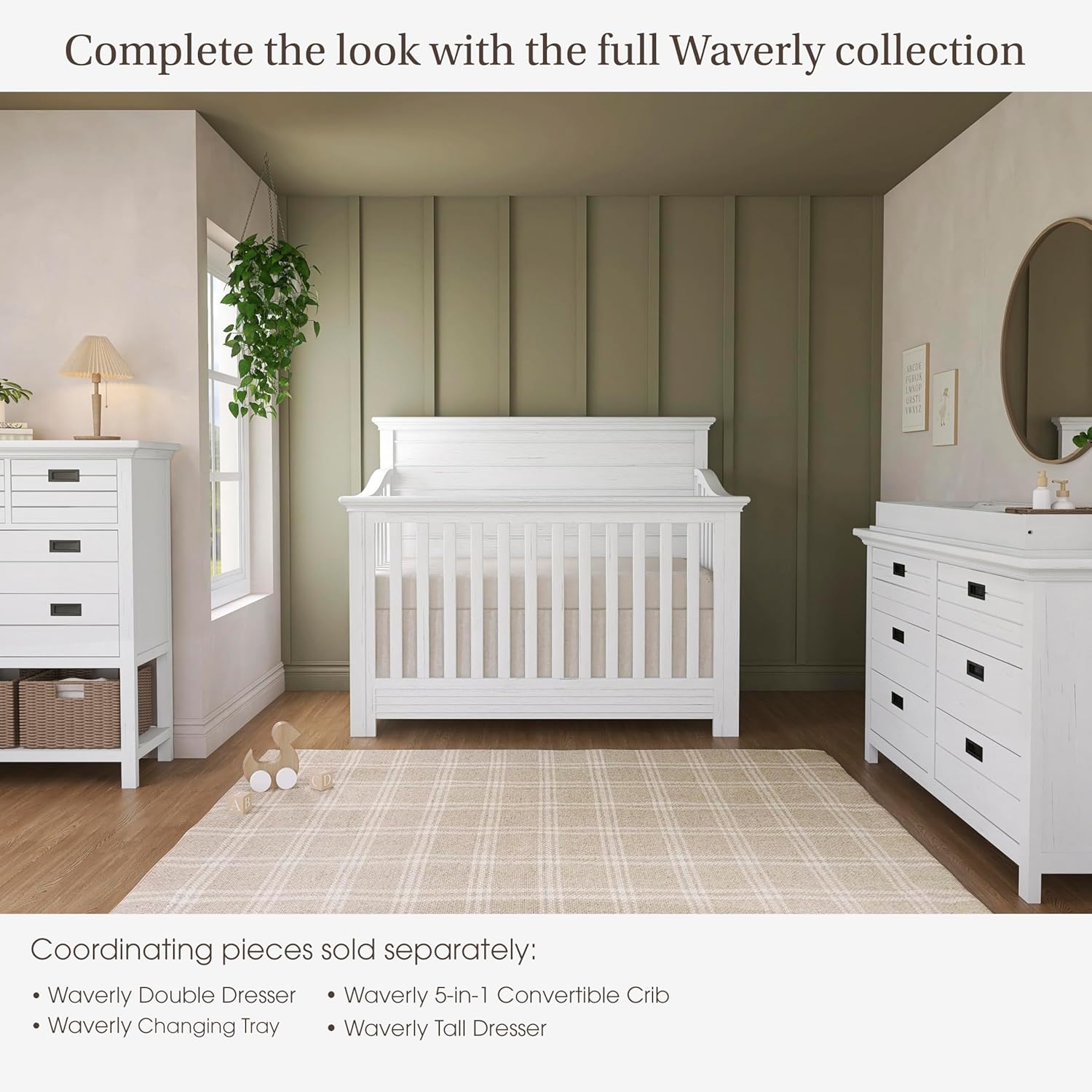 Evolur Fully Assembled Changing Tray