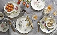 Vista 148 de Lenox Butterfly Meadow 817046 - Juego de 6 platos para aperitivos, 3.05 libras