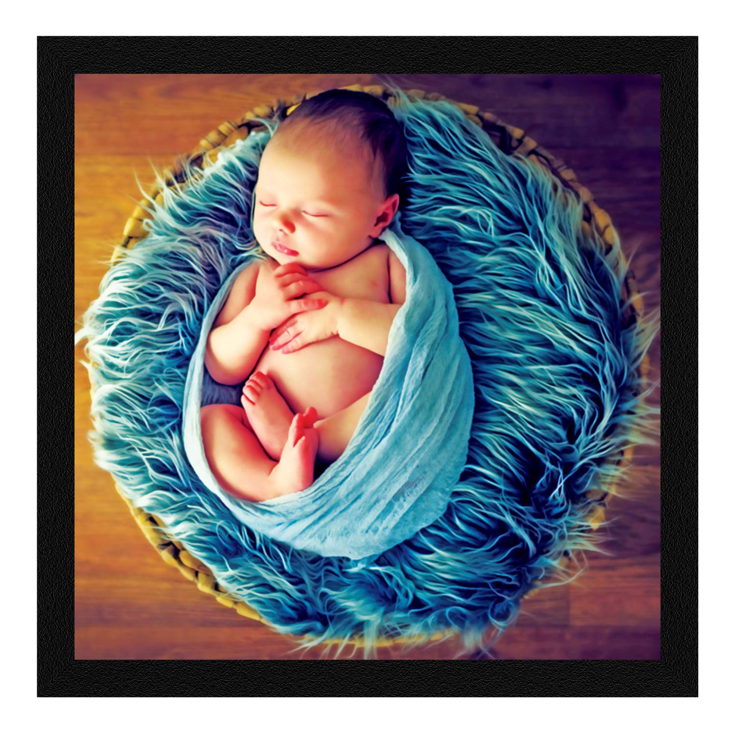ArtX Paper Baby Picture Wall Art Painting, Multicolor, Baby, 13X13 in, Set of 1 (B083F1DG8J) Amazon Price History, Amazon Price Tracker