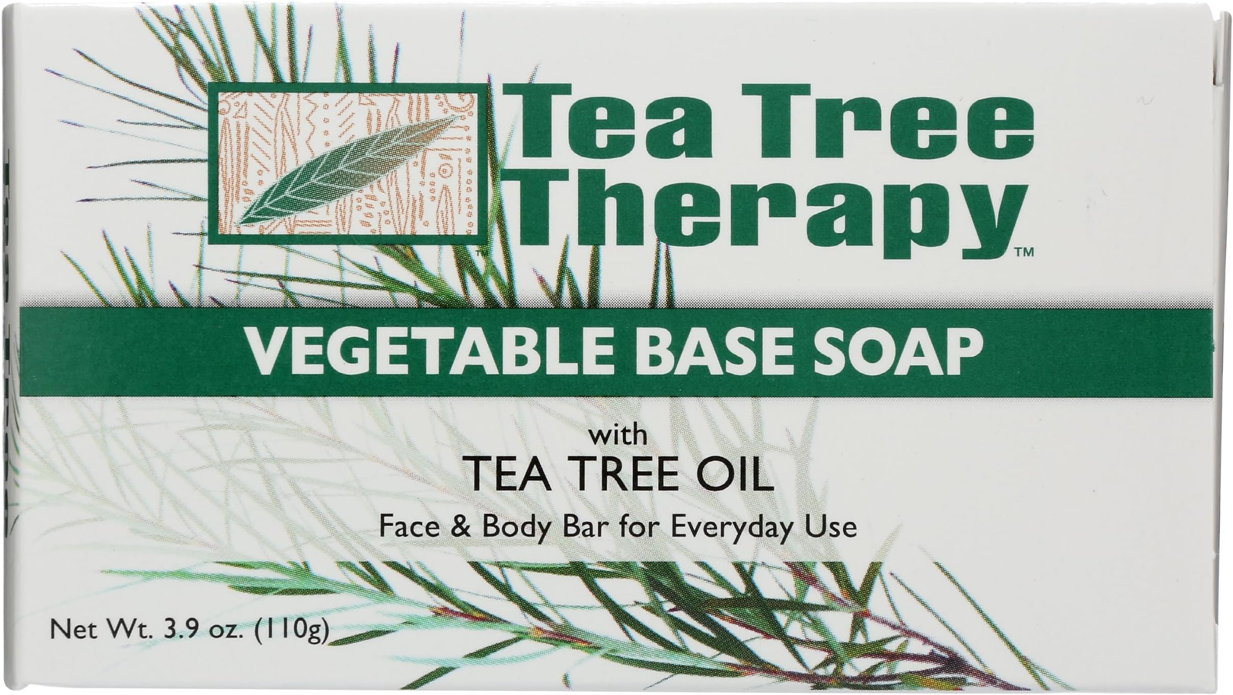 Tea Tree Therapy Vegetable Base Soap - 3.9 Oz