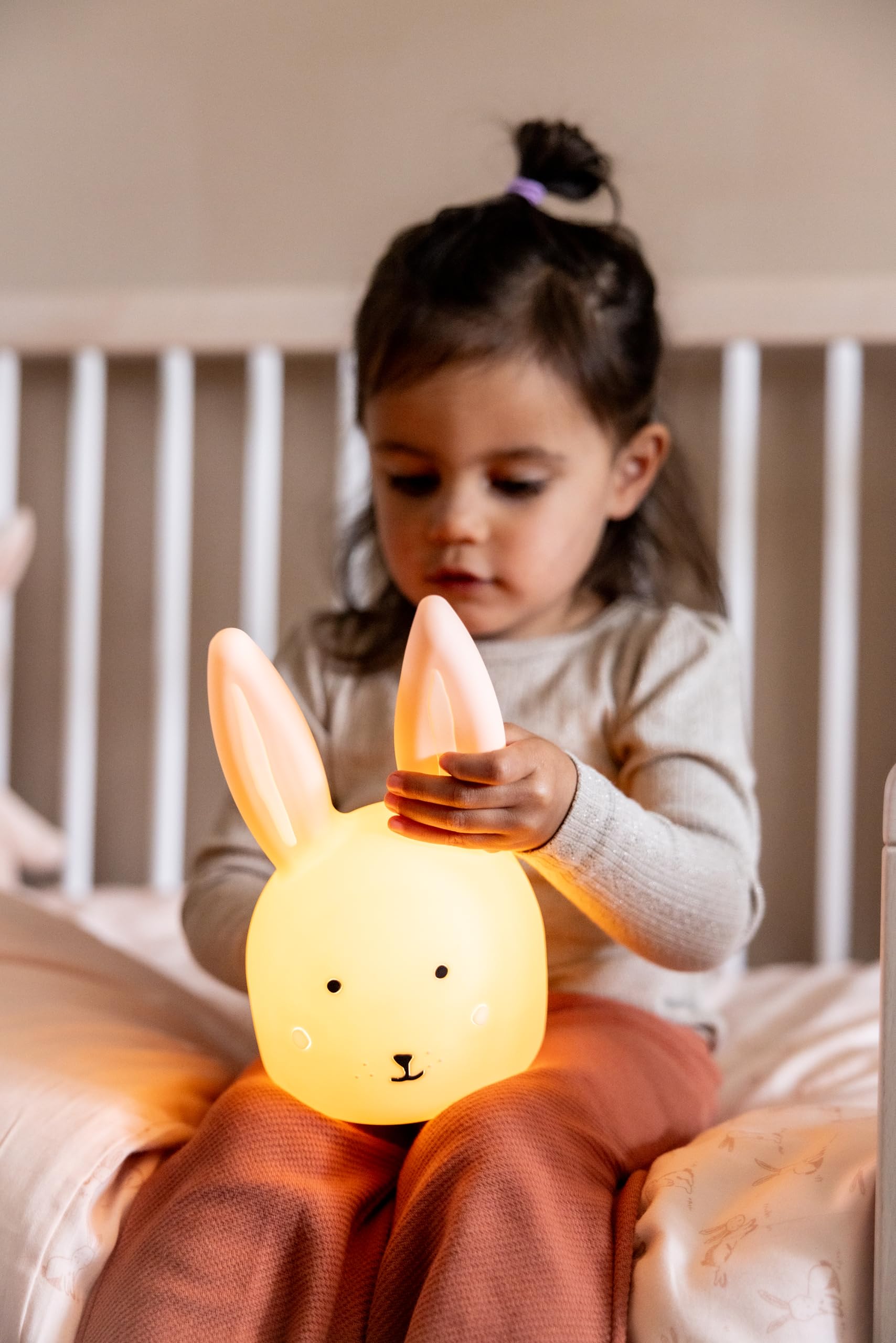 TRIXIE Silikon Nachtlicht für Kinder, Tier Lampe für Jungen und Mädchen