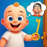 Jogo de esconde-esconde do bebê brincalhão - Papai encontra o bebê travesso