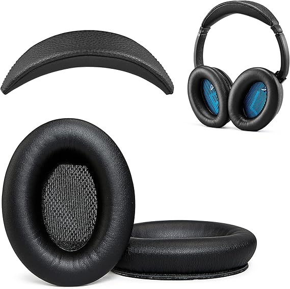 Replacement QC15 ear pads / QC2 ear pads and V2 QC15 Headband pad / QC2