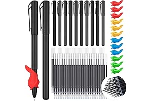 Rewritable Disappearing Ink Ballpoint Pens: 84-Piece Kit for Enhanced Writing Practice