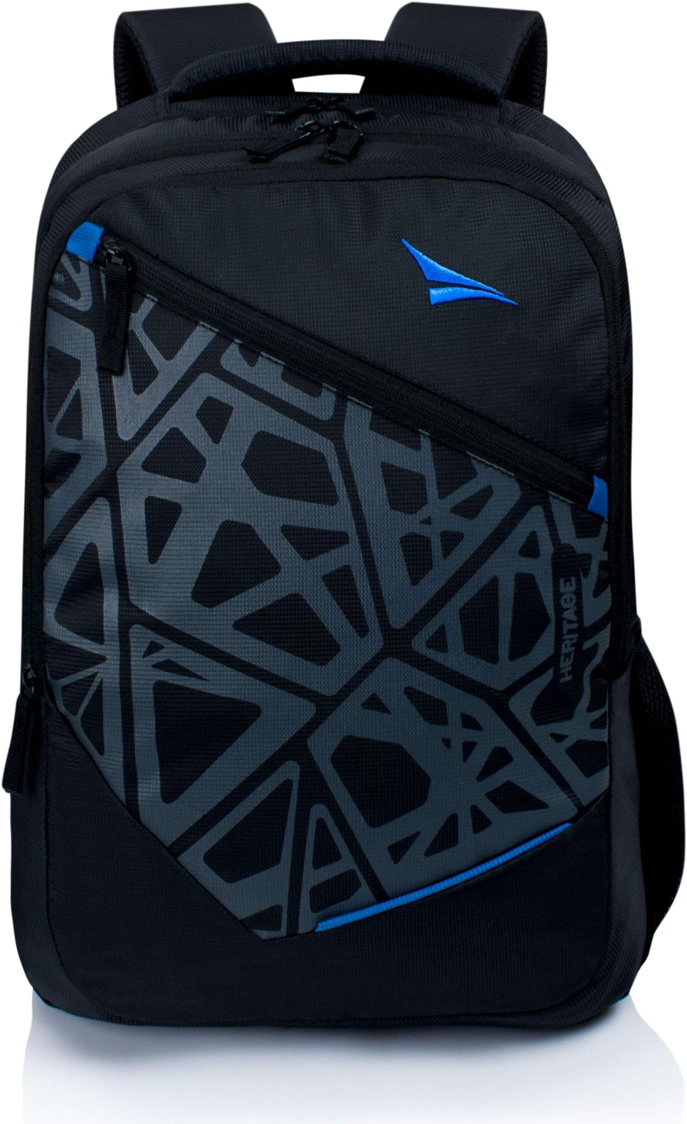Lunar's Heritage 37L Casual School bag for boys | Water Resistant laptop backpack for men | 3 Compartment college bag for girls | Bags for women college stylish | College bag