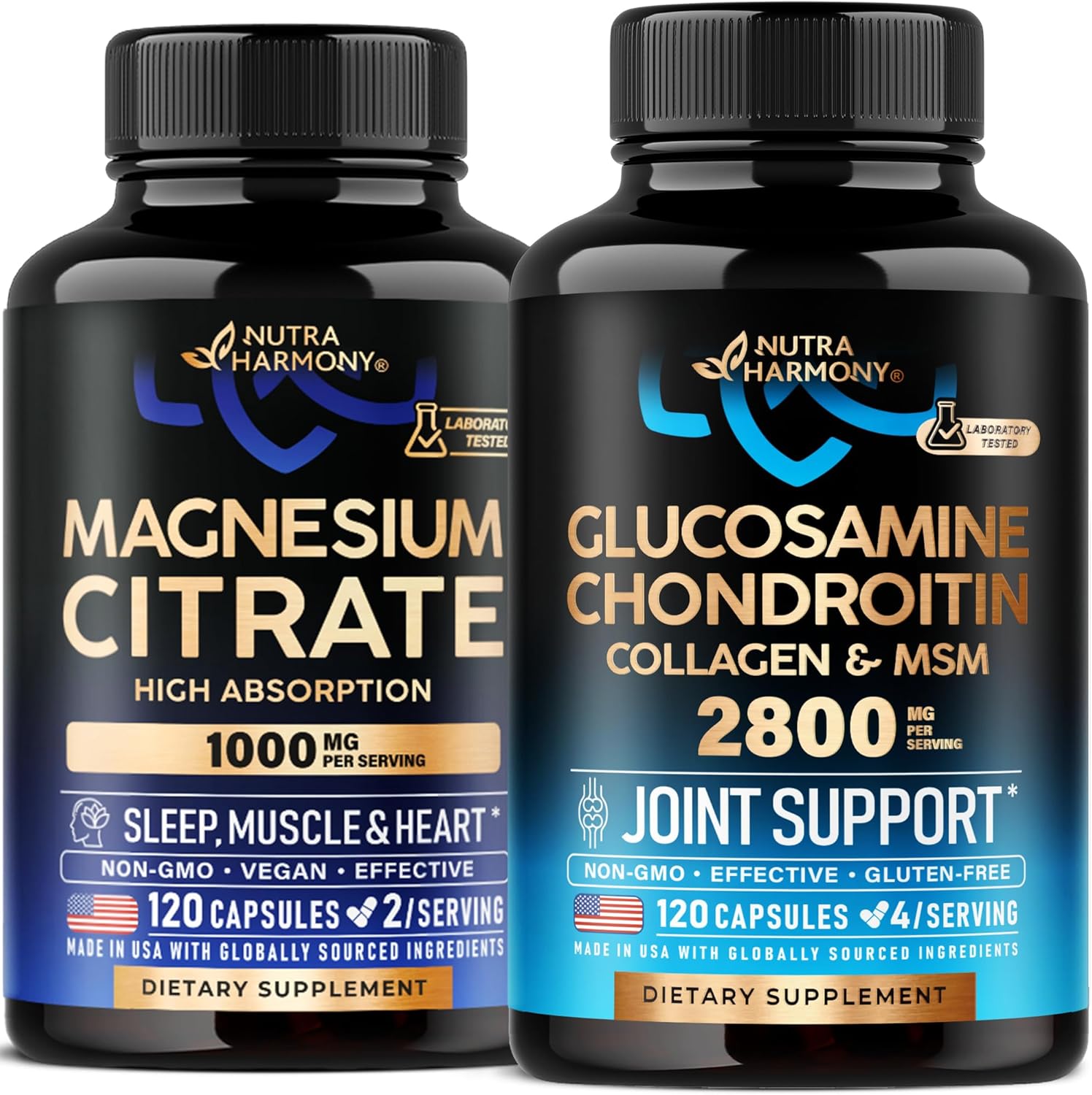 Magnesium Citrate & Glucosamine Chondroitin Capsules