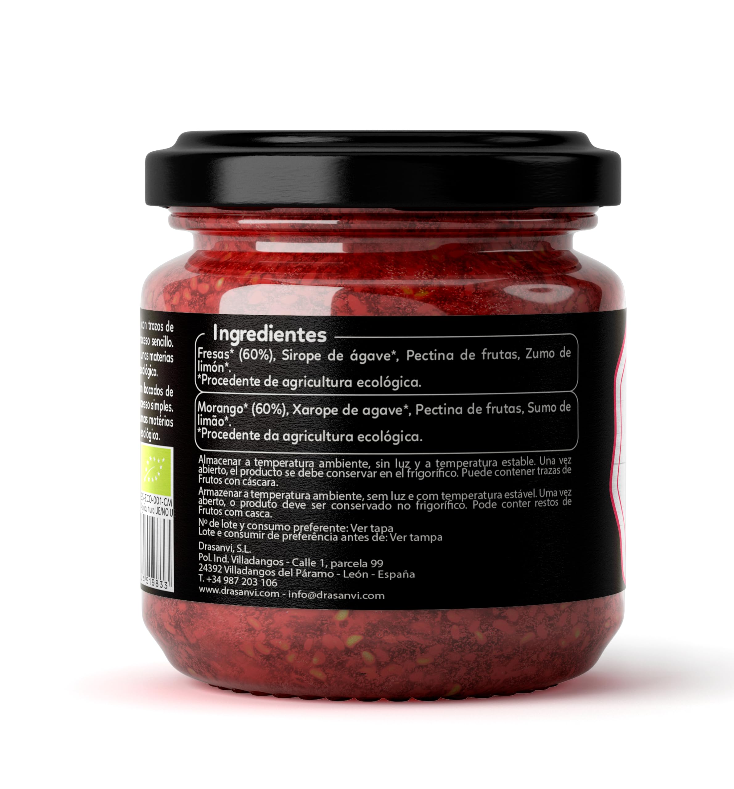 Drasanvi Mermelada Extra Fresa S/Azucar Bio 260G Ecosana 260 g