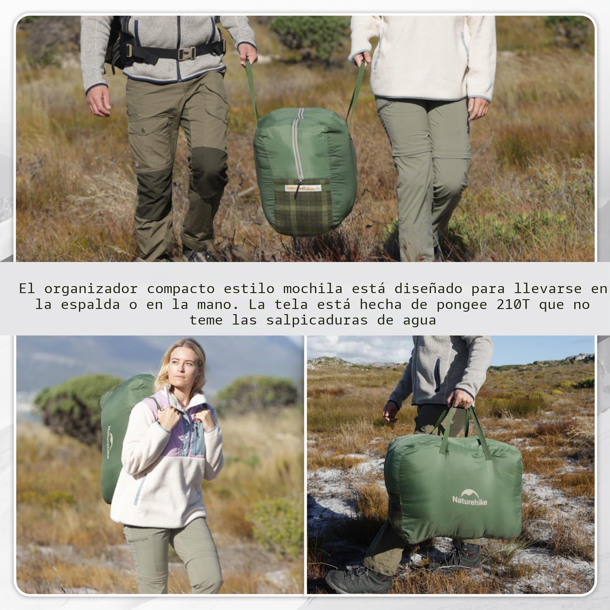 Naturehike Saco de dormir doble con almohada, franela, 0 grados, apto para adultos y familias, 2 personas, apto para todas las estaciones, camping, senderismo