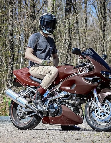 Vista 12 de KEMIMOTO - Guantes tácticos para hombres, guantes de motocicleta aptos para pantalla táctil con carcasa dura y acolchado de palma para deportes