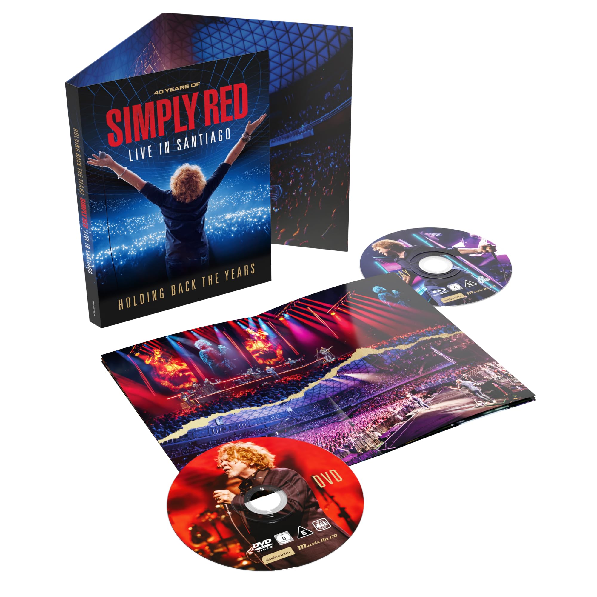 Holding Back The Years: Live In Santiago (Blu-Ray/DVD)