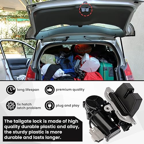 Miniatura 4 de Piodelo FA1Z7443150 - Actuador de bloqueo de puerta trasera para puerta trasera del motor para Ford Escape Edge Lincoln Navigator Nautilus MKX