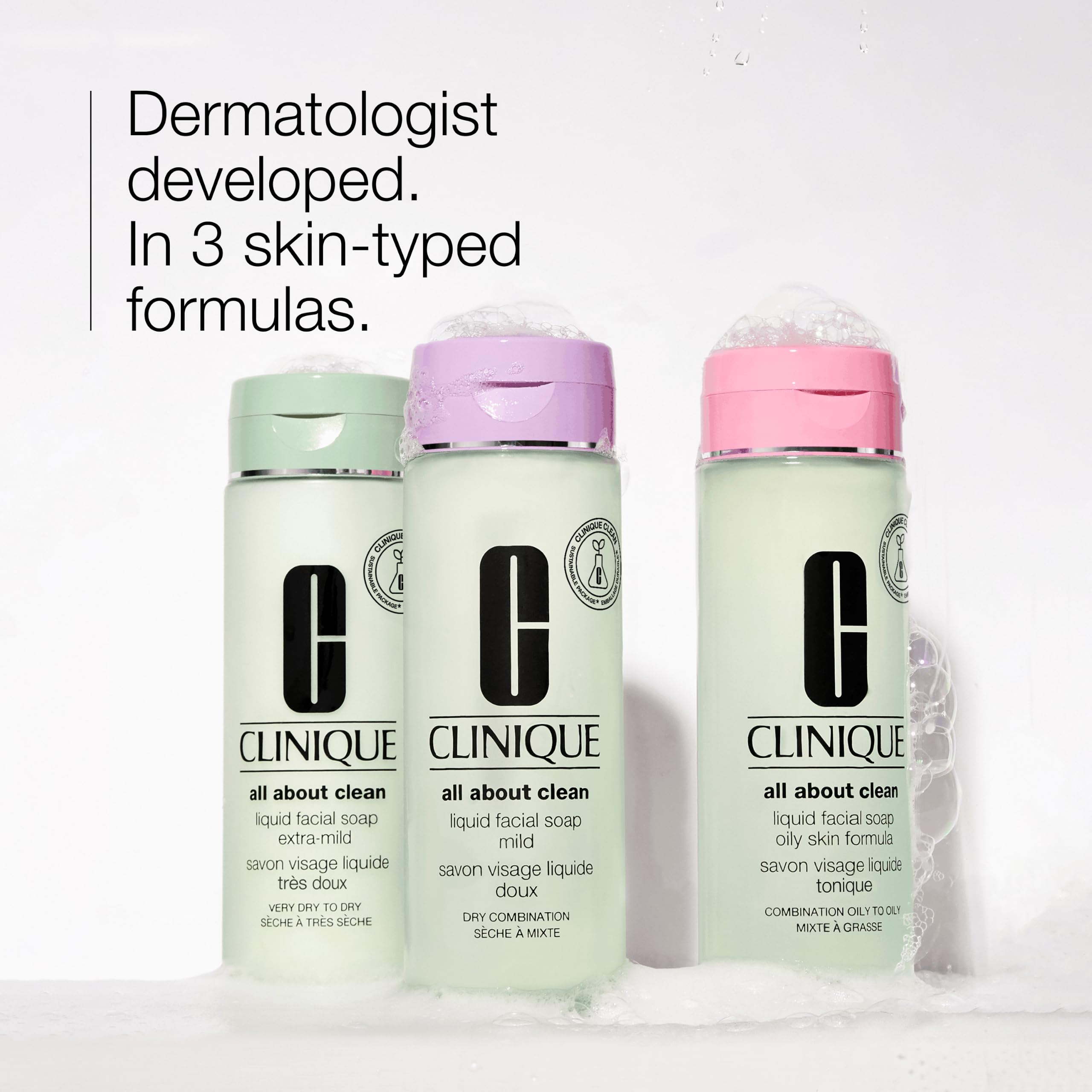 Clinique All About Clean Liquid Facial Soap Face Cleanser