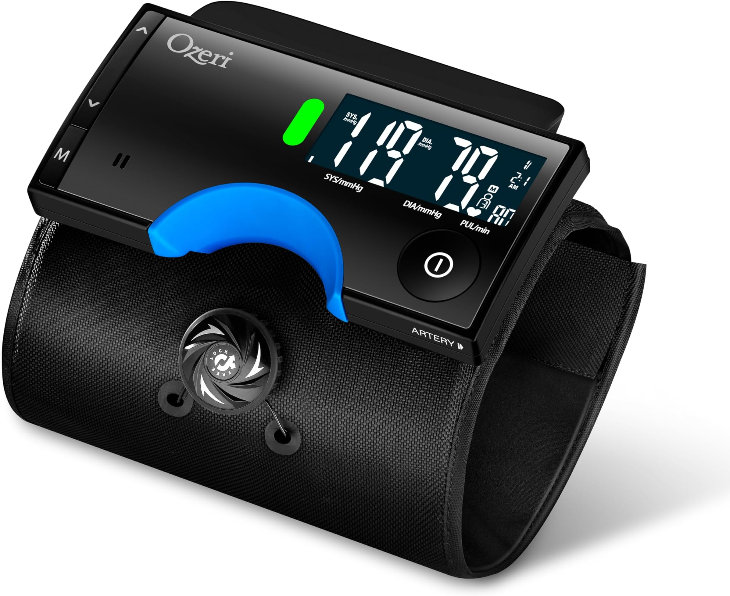 Ozeri BP3T Upper Arm Blood Pressure Monitor with Intelligent Hypertension Detection
