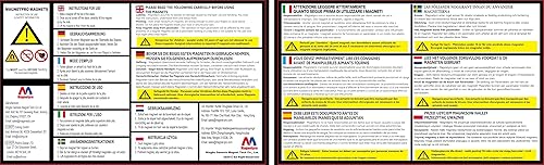 Miniatura 6 de Magnetpro Imán de interruptor multiusos, sistema magnético conmutable de fuerza de extracción de 220 libras, imán de encendidoapagado para