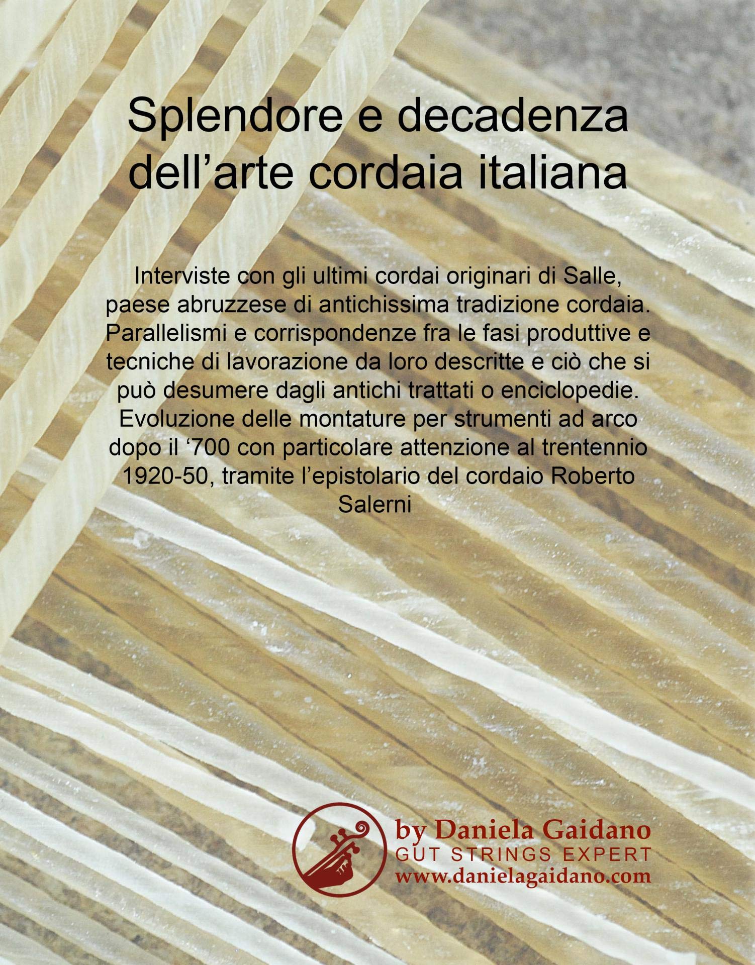 Art cordaia italiana et histoire des derniers cordiers de Salle livre italien