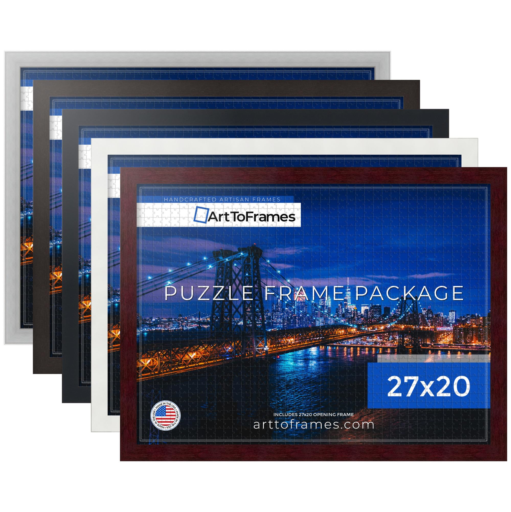 Amazon.co.jp: ArtToFrames 27x20インチ/cm ホワイトフレーム 2000