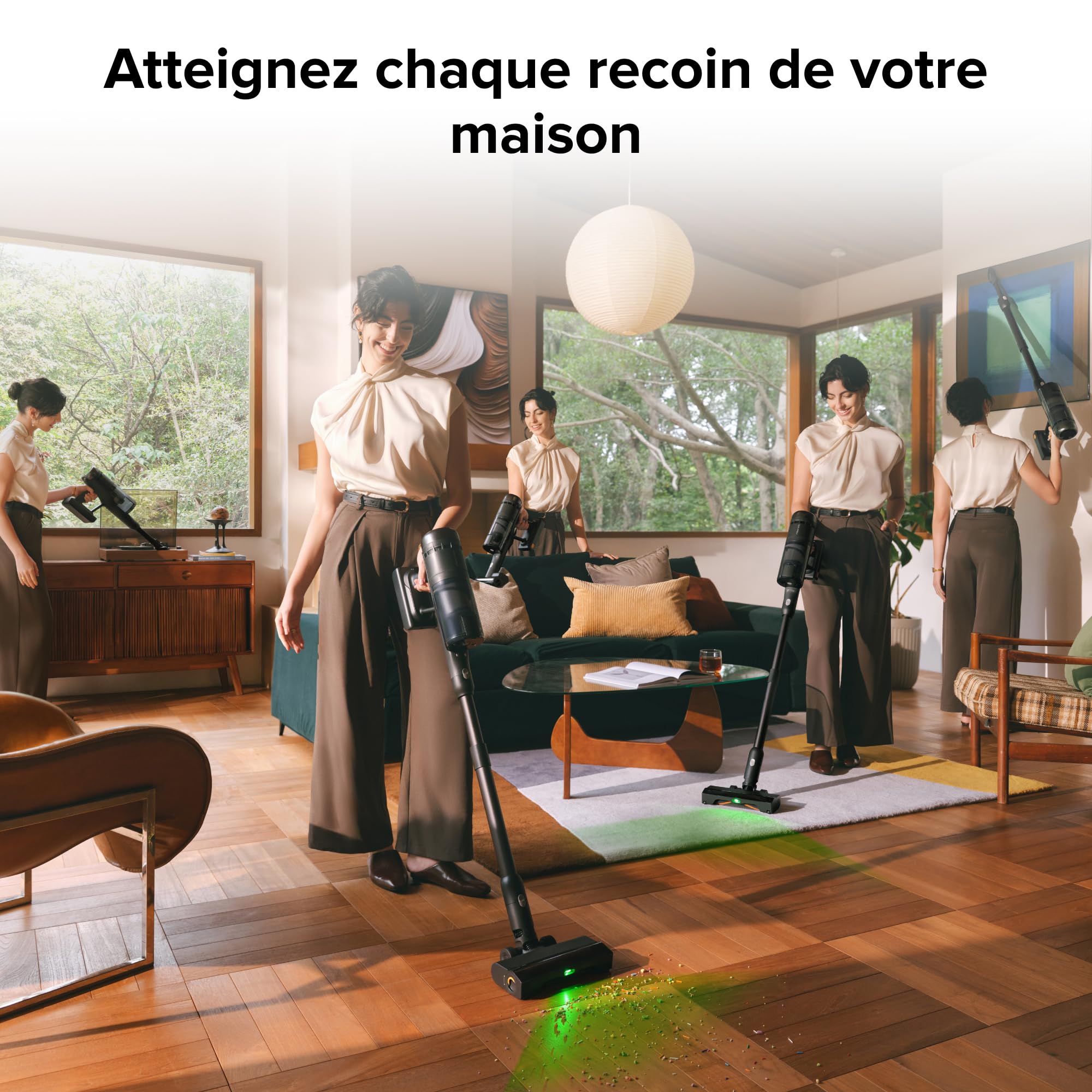 roborock Batterie Lithium-ION d’Origine 8 * 2964 mAh à Haute capacité, Compatible avec H60 Hub Ultra/H60 Ultra, pour aspirateurs à Main sans Fil, offrant Une autonomie prolongée